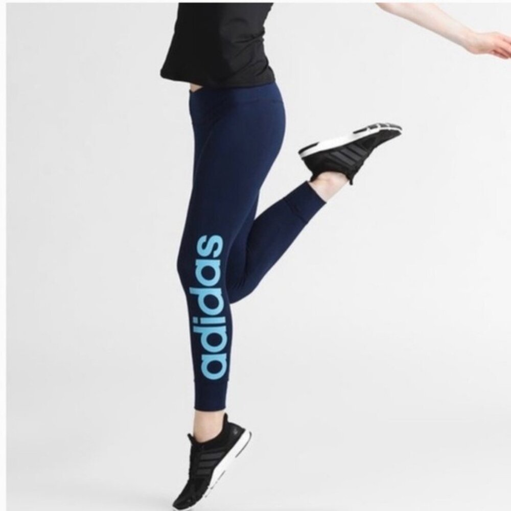 Adidas Women linear active leggings size M